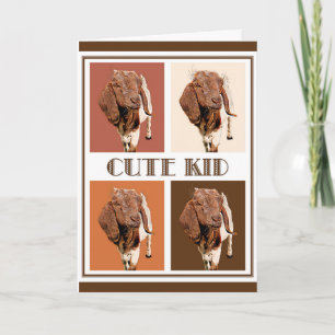 Cute Kid - Congratulations New Baby Card