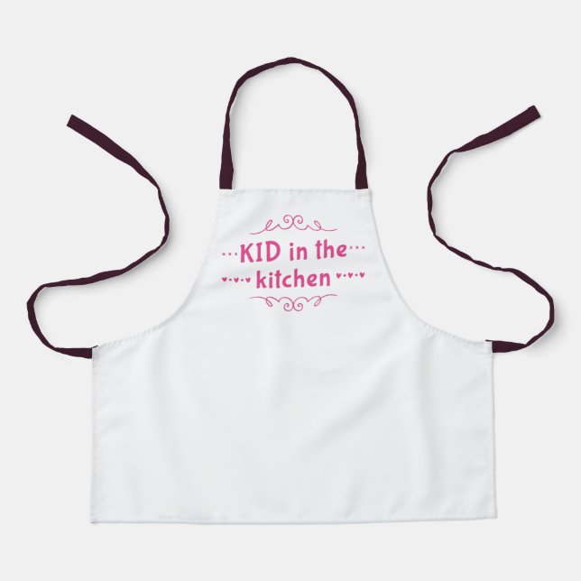 Cute Kid in the Kitchen Apron (Front)