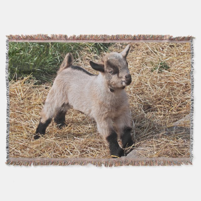 Cute Kid Throw Blanket (Front)
