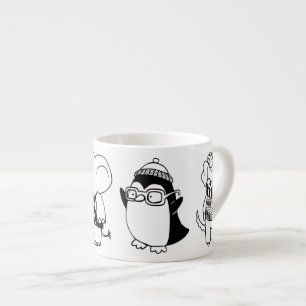 Cute Kiddie Cartoon Critters  Espresso Cup