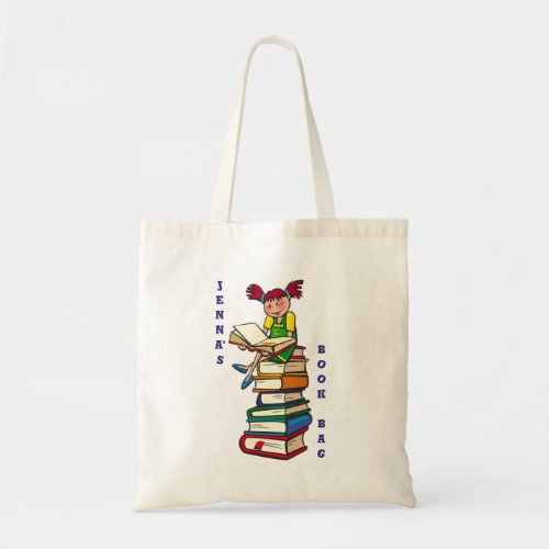 Cute Kids and Readers ToteBook Bag