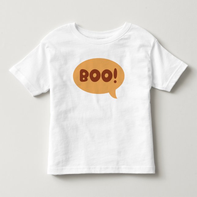 Cute Kids Boo! Halloween  Toddler T-shirt (Front)