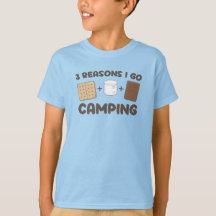Cute Kids Camping Smores
