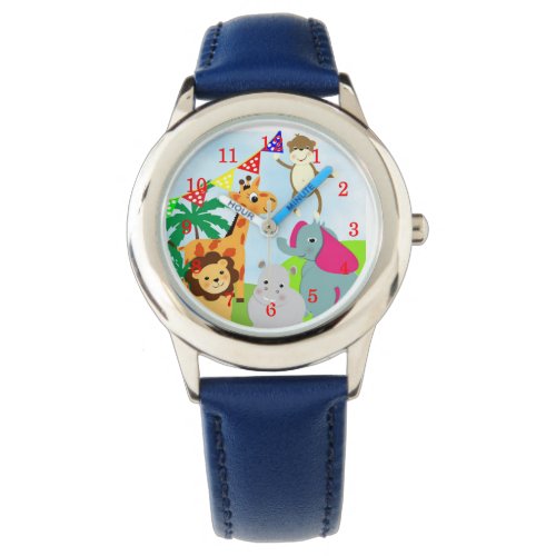 Cute Kids Cartoon Jungle Animals Fun Picture Watch