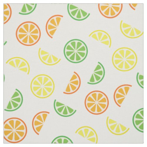 Cute Kids Citrus Fruit Baby Nursery Lemon Lime Fabric