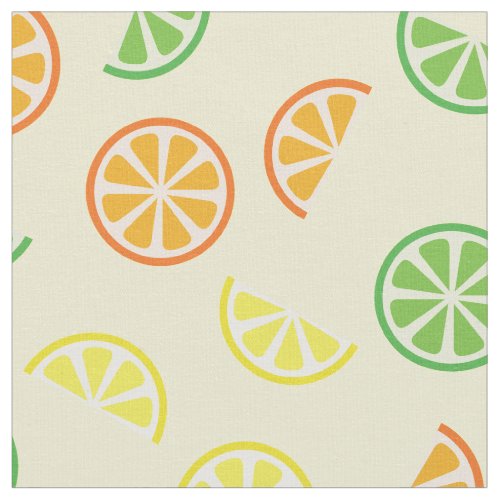 Cute Kids Citrus Fruit Baby Nursery Lemon Lime Fabric