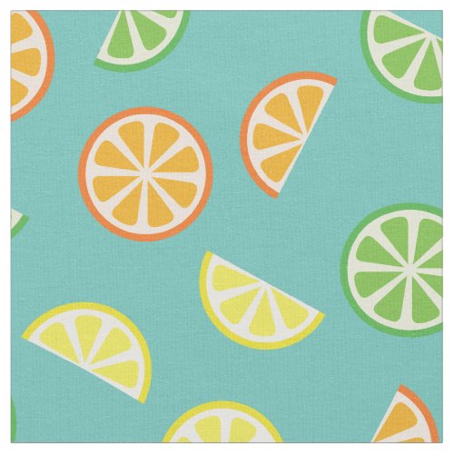 Cute Kids Citrus Fruit Baby Nursery Lemon Lime Fabric