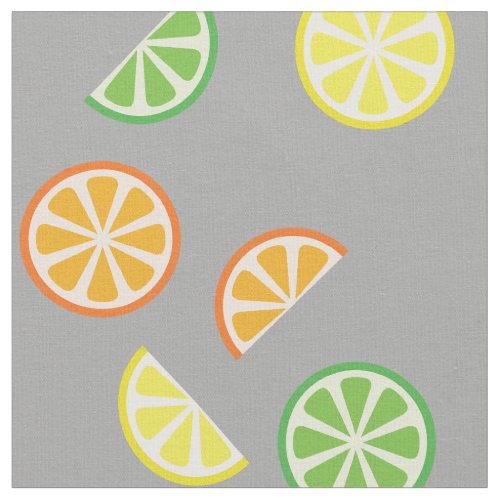 Cute Kids Citrus Fruit Baby Nursery Lemon Lime Fabric