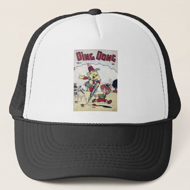 Cute Kids Comics - Music  -  Fantasy Trucker Hat (Front)