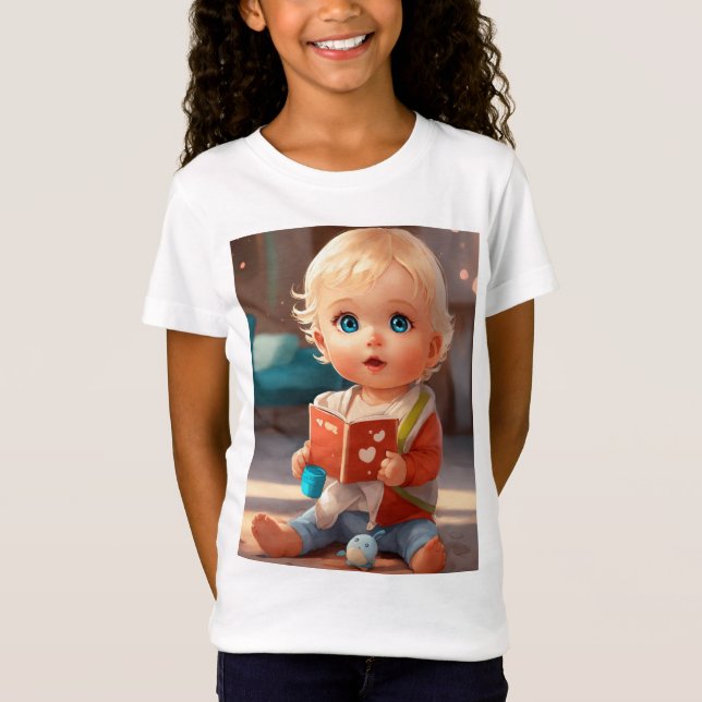 Cute kids Design T-Shirt (Front)