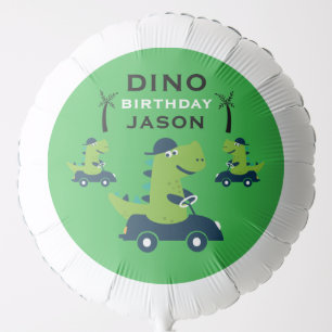 Cute Kids Dinosaur Birthday Party Balloon