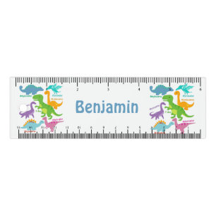 Cute Kids Dinosaur Ruler