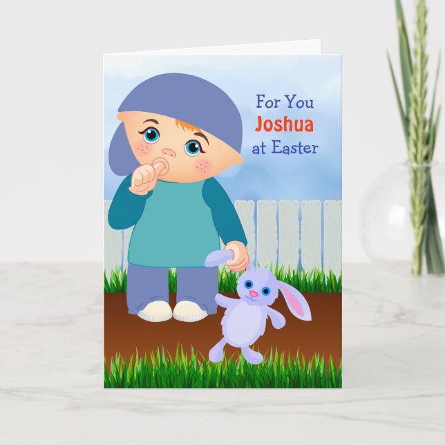 Cute Kids Easter Cards (Front)