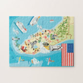 Cute Kids Florida Map Jigsaw Puzzle | Zazzle