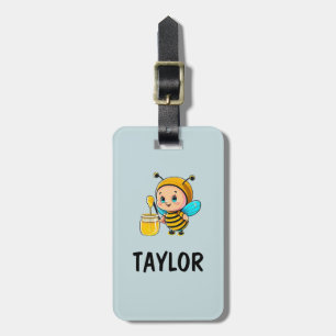 Cute Kids Fun Personalized Colorful Bag Backpack Luggage Tag