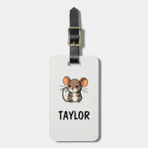 Cute Kids Fun Personalized Colorful Bag Backpack Luggage Tag