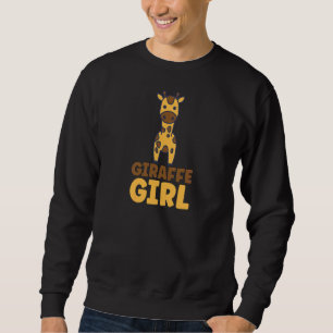 Cute Kids Giraffes Love Giraffe Girl Sweatshirt