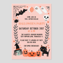 Cute Kids Halloween Party Invitation