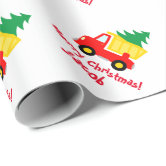 Dump Truck Construction Trucks Wrapping Paper