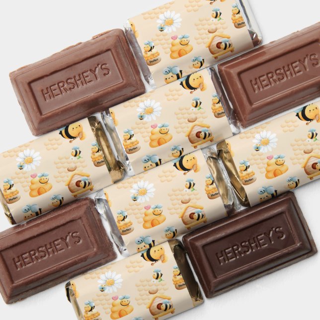 Cute Kids Honeybee Pattern  Hershey's Miniatures (Assorted)