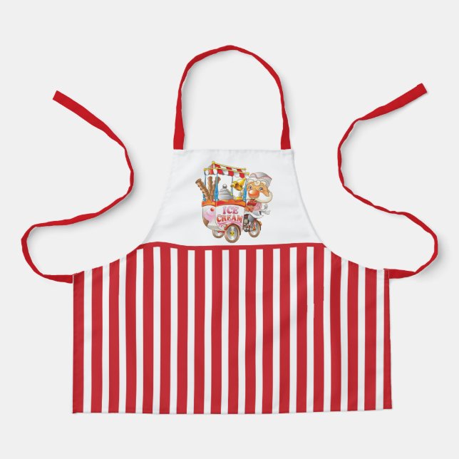 cute kids ice cream apron (Front)