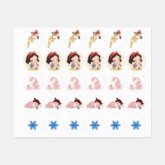 cute kids' labels
