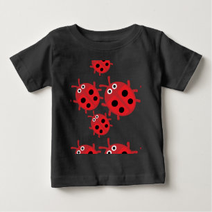 Cute Kids ladybird Family Baby T-Shirt