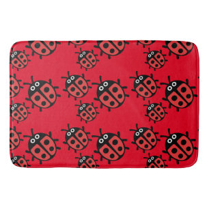 Cute Kids ladybird Family Bath Mat
