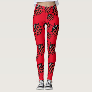 Cute Kids ladybird Family Leggings