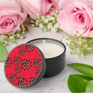 Cute Kids ladybird Family  Mini Candle Favors