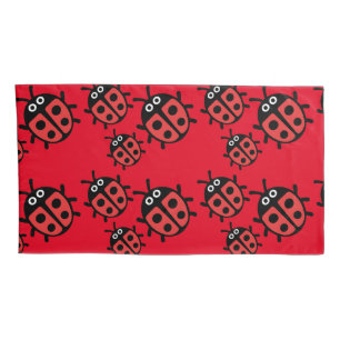 Cute Kids ladybird Family Pillowcase