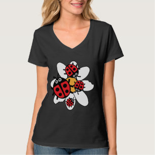 Cute Kids ladybird Family T-Shirt