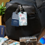 Cute Kids 'Let's Go Overseas' Ocean Travel Luggage Tag<br><div class="desc">Changing this Under the Sea themed Kids Luggage tag to 'Let's Go Overseas'! Cute,  funny childrens travel luggage tag,  featuring watercolor ocean creatures. All text easy to customize.</div>