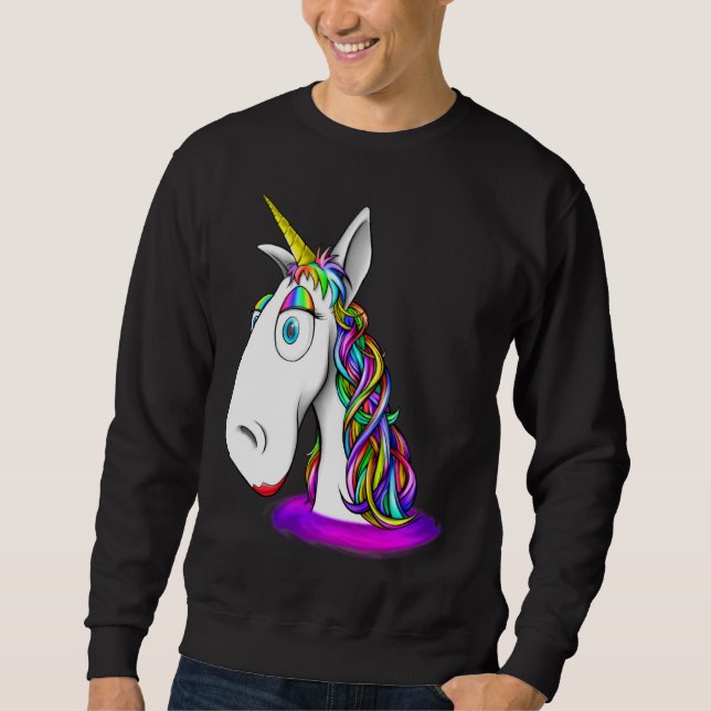 Cute Kids Love Great Awesome  Mythical Creature Da Sweatshirt (Front)