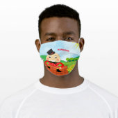 Cute Kids Nursery Rhyme Humpty Dumpty Personalized Adult Cloth Face Mask (Worn)