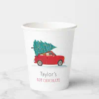 Personalized Christmas Party Cups for Kids