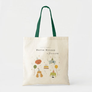 Hello Birthday Squad Custom Tote Bags