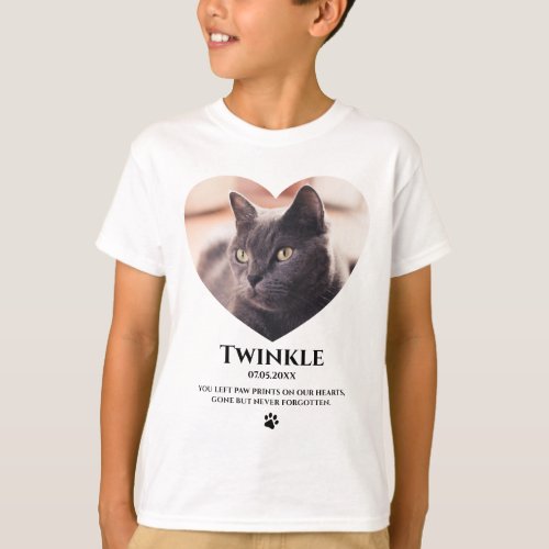 Cute Kids Pet Memorial T_Shirt