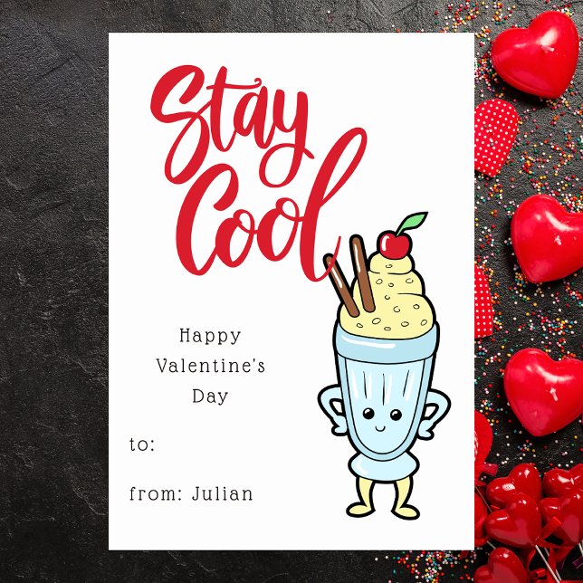 Cute Kids School Classroom Friend Valentine Card (Creator Uploaded)