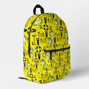 Cute Kids Swimming And Beach Accessory Printed Backpack