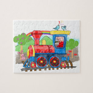 Steam Train Jigsaw Puzzles | Zazzle