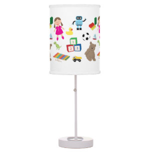Cute Kids Toys Pattern Table Lamp