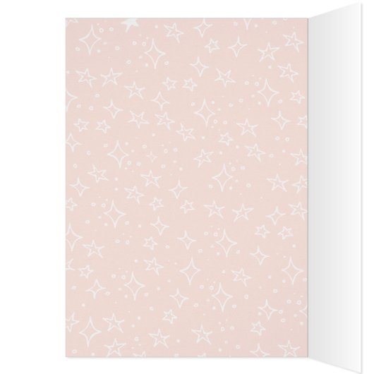 Cute Kids Unicorn Card - "Make Your Own Magic" (Inside (Left))