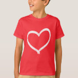 Cute Kids Valentine's Day Heart T-Shirt