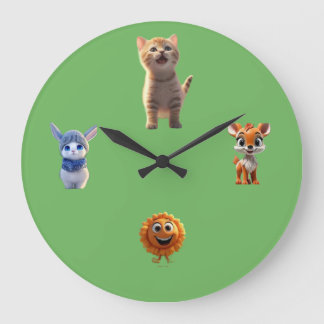 Cute Kids Wall Clock