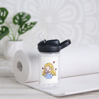 Cute Kids Water Bottle – Jelly Theme | Cartoon Fun
