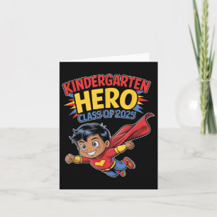 Cute Kindergarten Graduation Cl Of 2025 Grad  Card