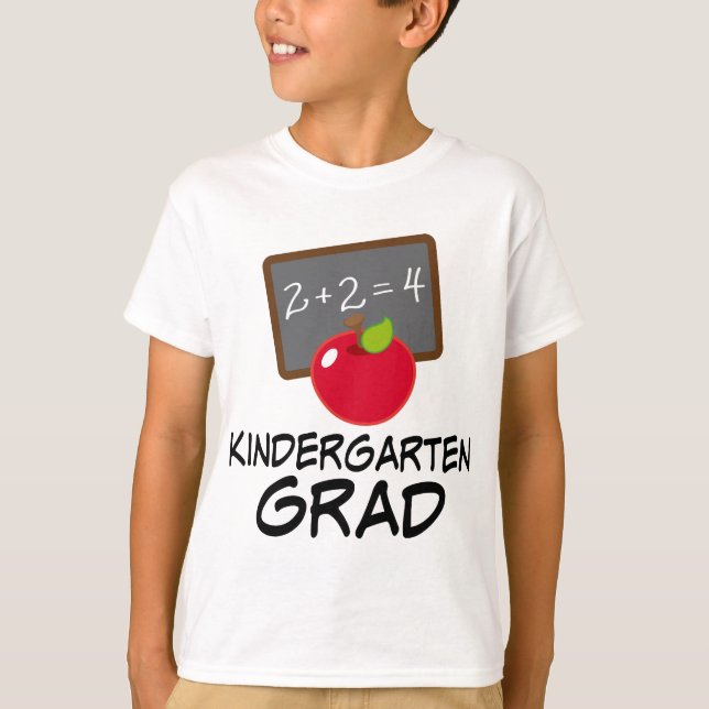 Cute Kindergarten Graduation T-Shirt (Front)