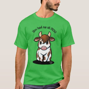 Cute KiniArt Cow T-Shirt