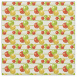 Cute kitchen apple pattern fruit decor material fabric